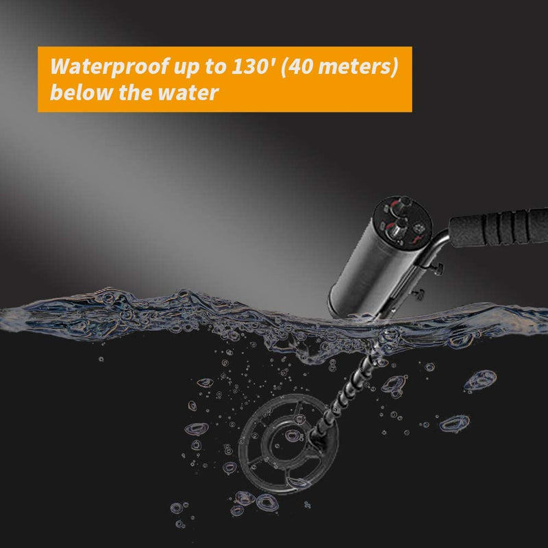 SuperEye MD6026 Underwater Metal Detector with 40 Meters Waterproof