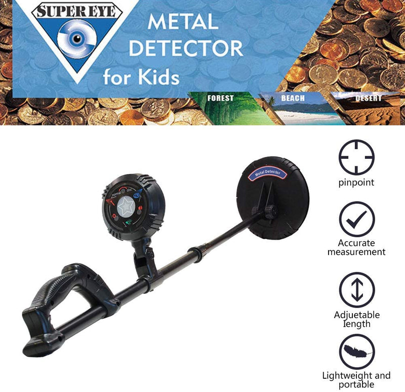 SuperEye MD6100 Metal Detector for Kids
